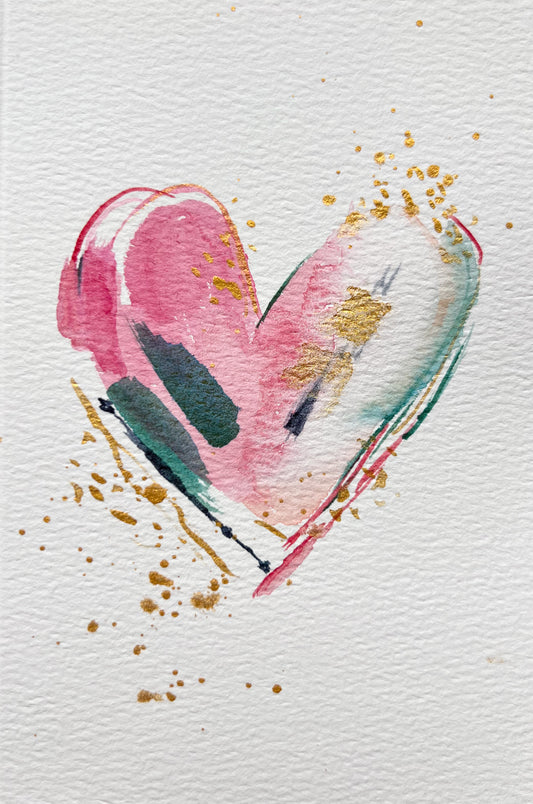 Valentine’s Card - Abstract Heart