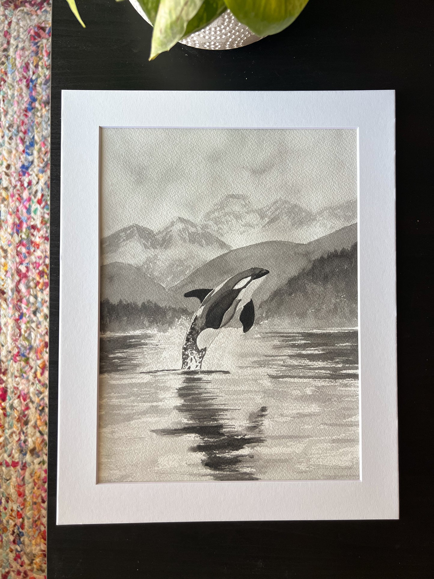 Original Watercolor - “Echoes of the Coast”